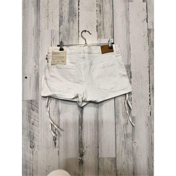 Austin landing white HIGH RISE SHORT - Picture 5 of 8